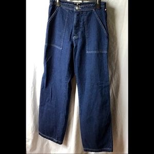 Polo Wide Legged Button Up Jean Pant - Size
